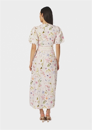 Clarine flower kjole Off white Neo Noir 